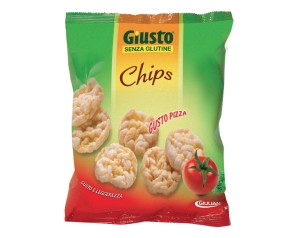 GIUSTO S/G CHIPS PIZZA 30G
