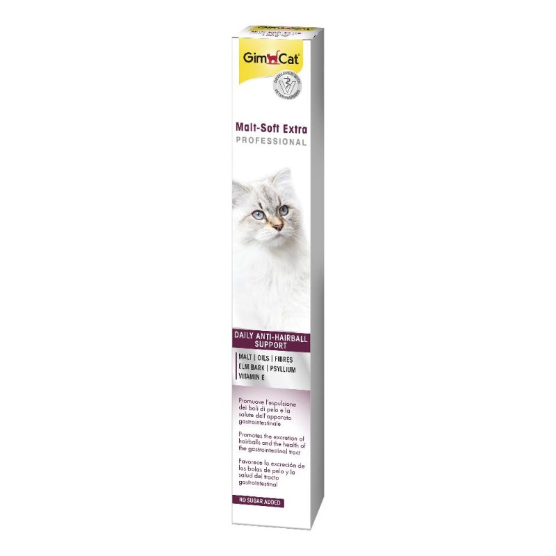 Gimcat Malt Soft Extra Pasta per Gatti Professionale 100 grammi Anti Boli di Pelo e Supporto della Digestione Gimcat Malt Soft Extra Pasta per Gatti Professionale 100 grammi Anti Boli di Pelo e Supporto della Digestione