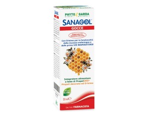 Phytogarda  Rimedi Naturali Sanagol Propoli Integratore Gocce 30 ml