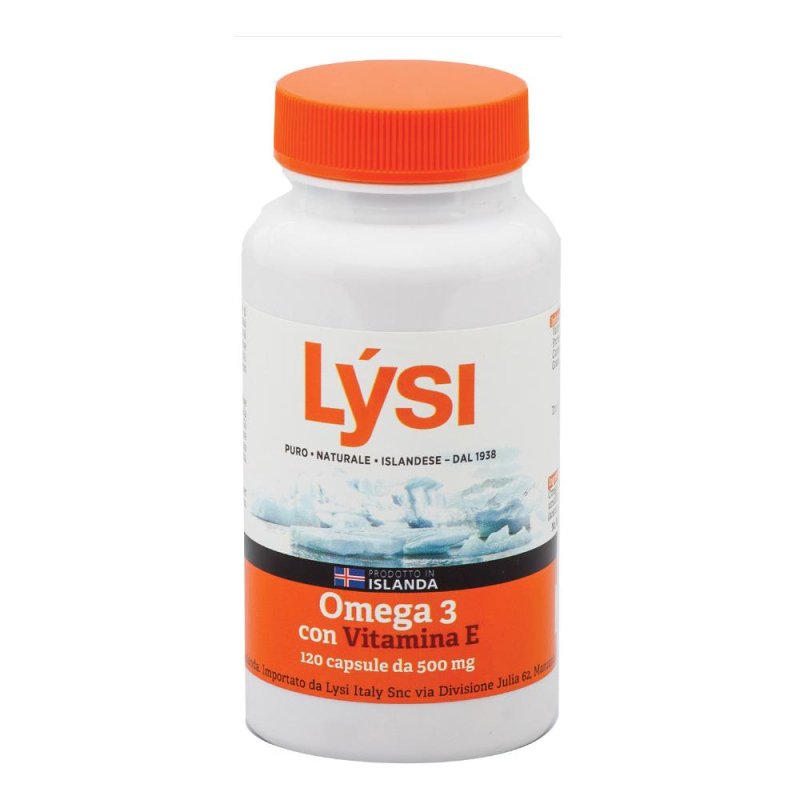 Lysi Italy Snc Di Sirbu Marina Omega 3 Vitamina E 120 Capsule Lysi Lysi Italy Snc Di Sirbu Marina Omega 3 Vitamina E 120 Capsule Lysi