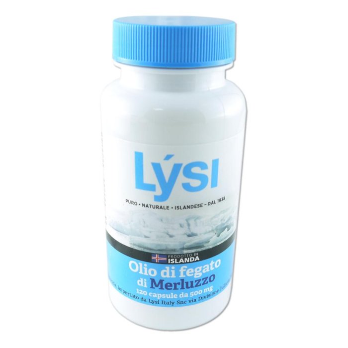 Lysi Italy Snc Di Sirbu Marina Lysi Olio Fegato Merluzzo 120 Capsule