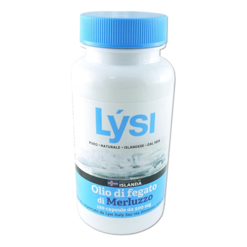 Lysi Italy Snc Di Sirbu Marina Lysi Olio Fegato Merluzzo 120 Capsule Lysi Italy Snc Di Sirbu Marina Lysi Olio Fegato Merluzzo 120 Capsule