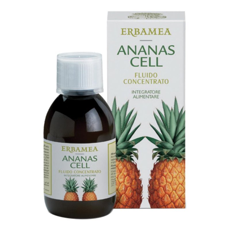 Fluido corpo ananas cell drenante 250 ml trattamento rimodellante e anticellulite
