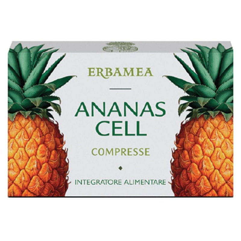 Ananas Cell Integratore Alimentare 36 Compresse Drenante Anticellulite e Gambe Leggere Ananas Cell Integratore Alimentare 36 Compresse Drenante Anticellulite e Gambe Leggere