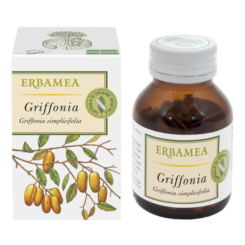 Erbamea Griffonia Integratore Alimentare 50 Capsule Vegetali Erbamea Griffonia Integratore Alimentare 50 Capsule Vegetali
