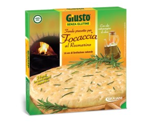 GIUSTO S/G Fondo Focaccia 280g