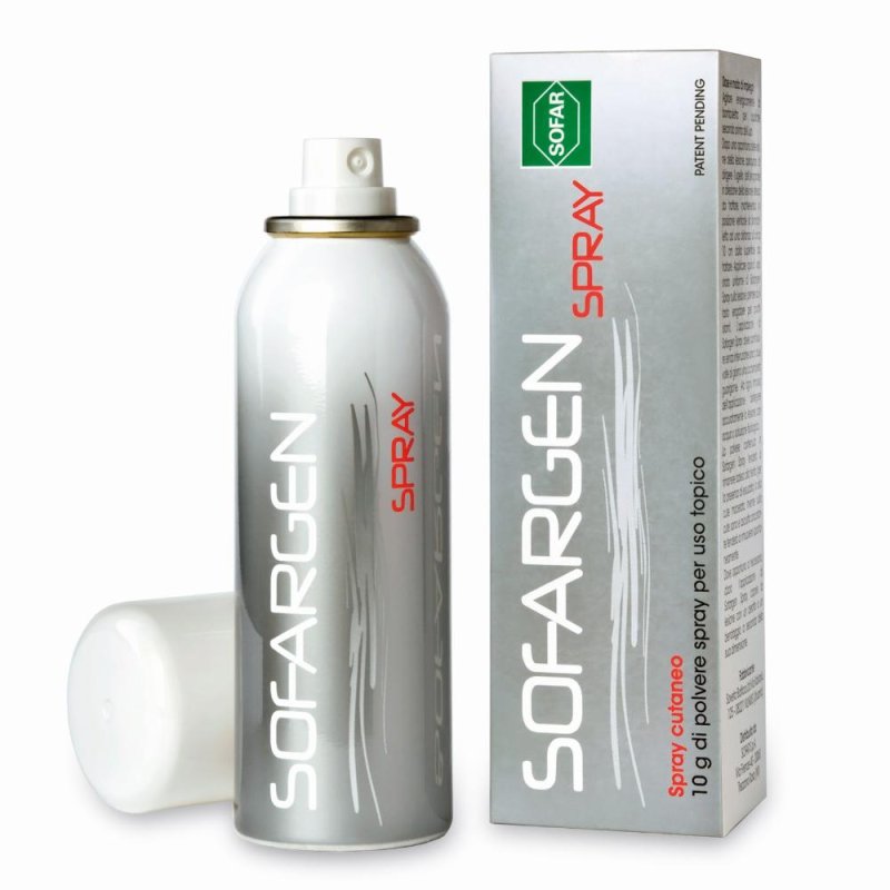 Sofargen Polvere Spray Medicazione cicatrizzante 125 ml