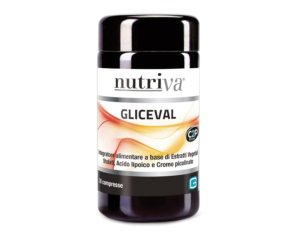 Nutriva  Equilibrio e Salute Gliceval Integratore 30 Compresse