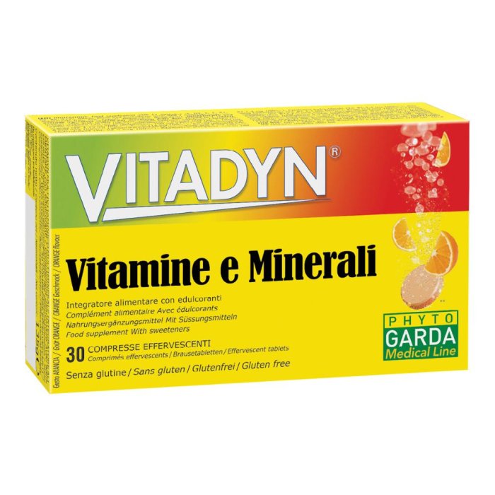 Phyto Garda Vitamine Vitadyn Multivitaminico 30 Compresse Effervescenti Phyto Garda Vitamine Vitadyn Multivitaminico 30 Compresse Effervescenti