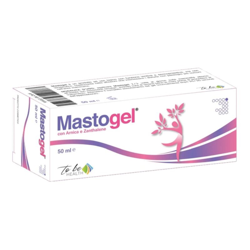 To Be Health Mastogel 50 ml - gel topico con arnica e bromelina per tensione e dolore al seno To Be Health Mastogel 50 ml - gel topico con arnica e bromelina per tensione e dolore al seno