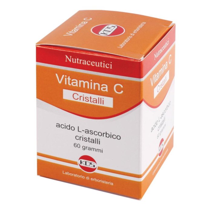 Kos Vitamina C Cristalli Integratore di Acido L-Ascorbico 60g Kos Vitamina C Cristalli Integratore di Acido L-Ascorbico 60g