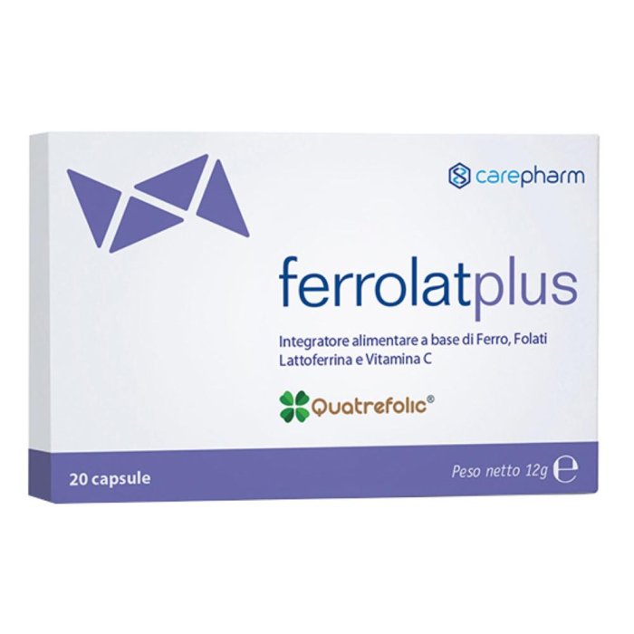 Carepharm Ferrolat Plus 20 Capsule