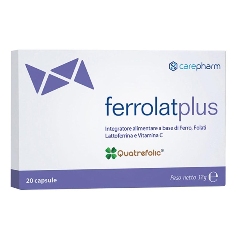 Carepharm Ferrolat Plus 20 Capsule Carepharm Ferrolat Plus 20 Capsule