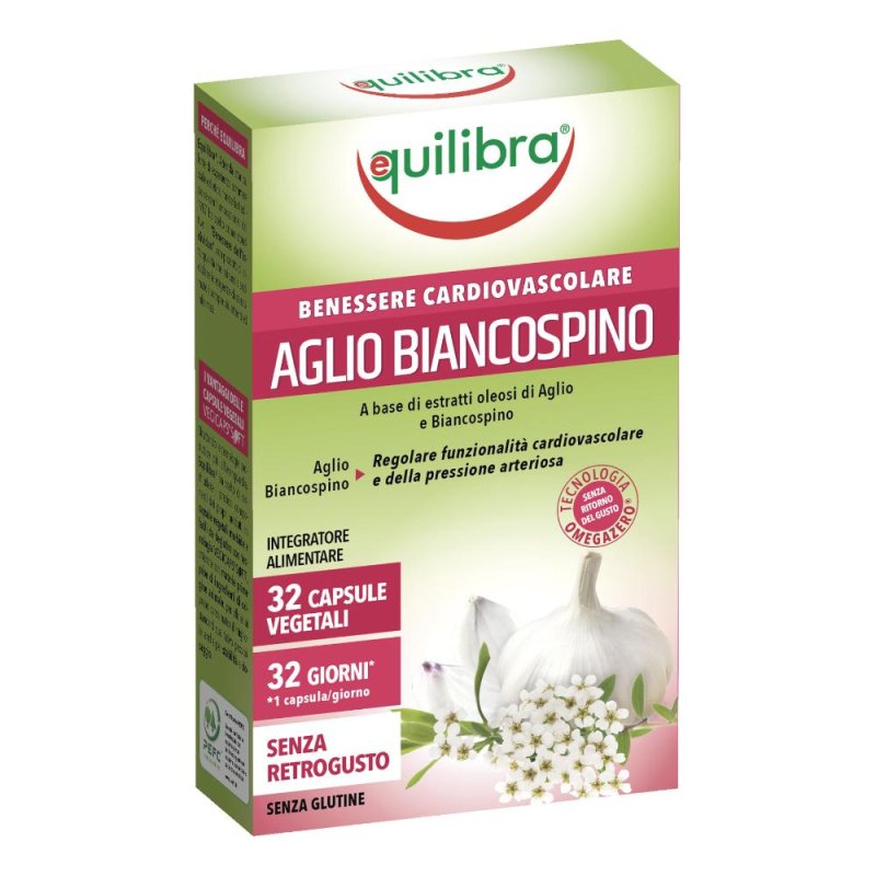 AGLIO Biancospino 32Cps Veg. AGLIO Biancospino 32Cps Veg.