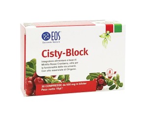 EOS Cisty Block Integratore Alimentare 30 Compresse Da 500 mg