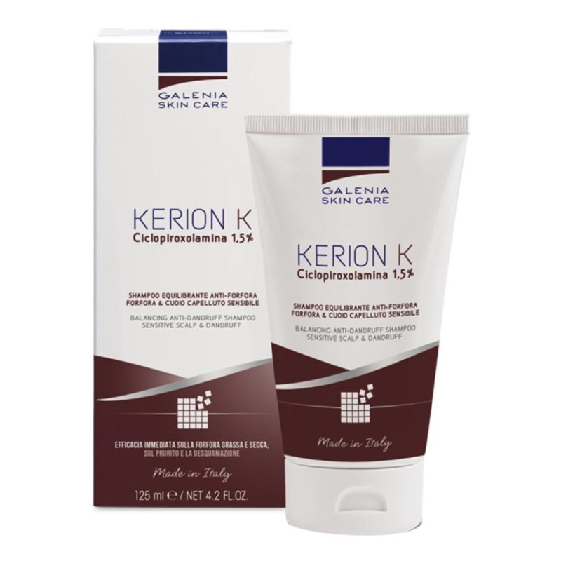 Galenia Biotecnologie Kerion K Shampoo Antiforfora New Formula 125 Ml