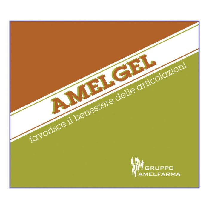 Amelgel Amelfarma Gel Dermocosmetico Lenitivo 100 Millilitri per Pelle Sensibile e Irritata