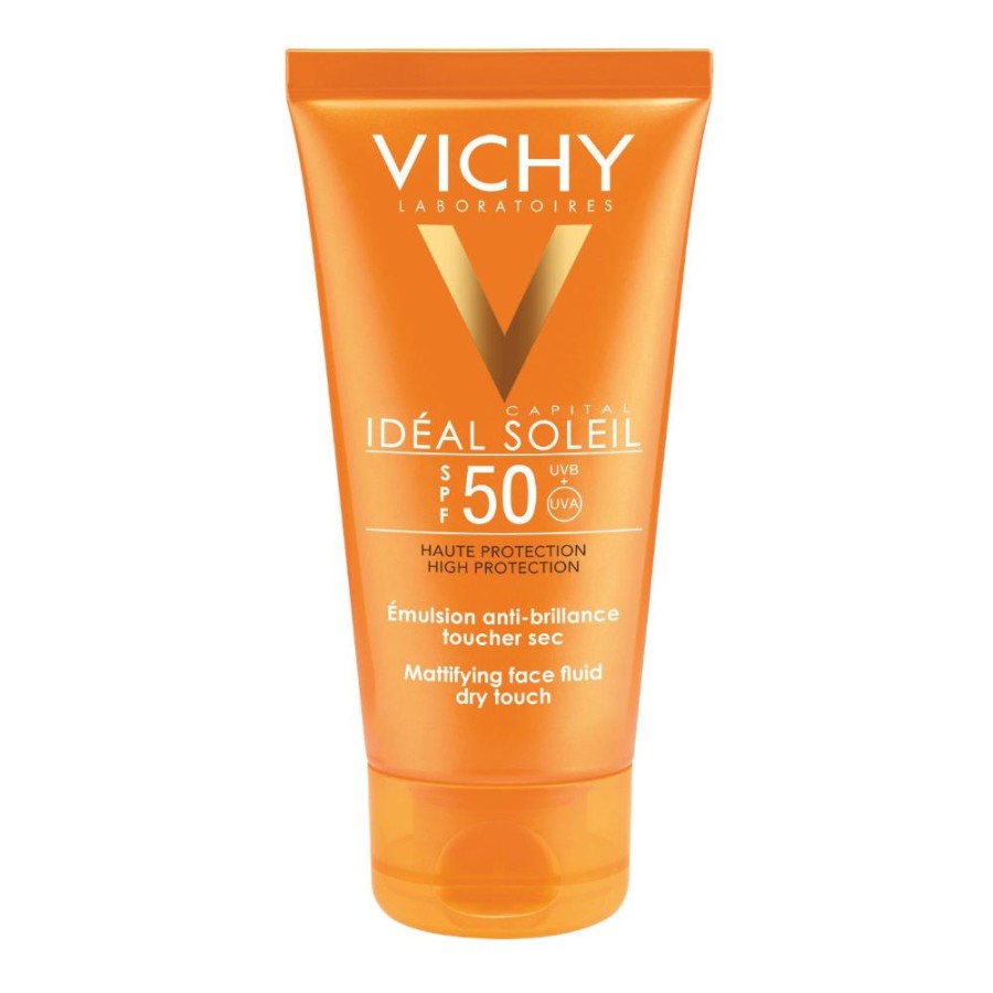 Vichy Ideal Soleil SPF50 Dry Touch Emulsione Solare Asciutta 50 ml