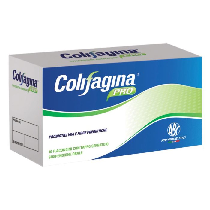Abc Farmaceutici Colifagina Pro 10 Flaconcini Tappo Serbatoio scad 05/26