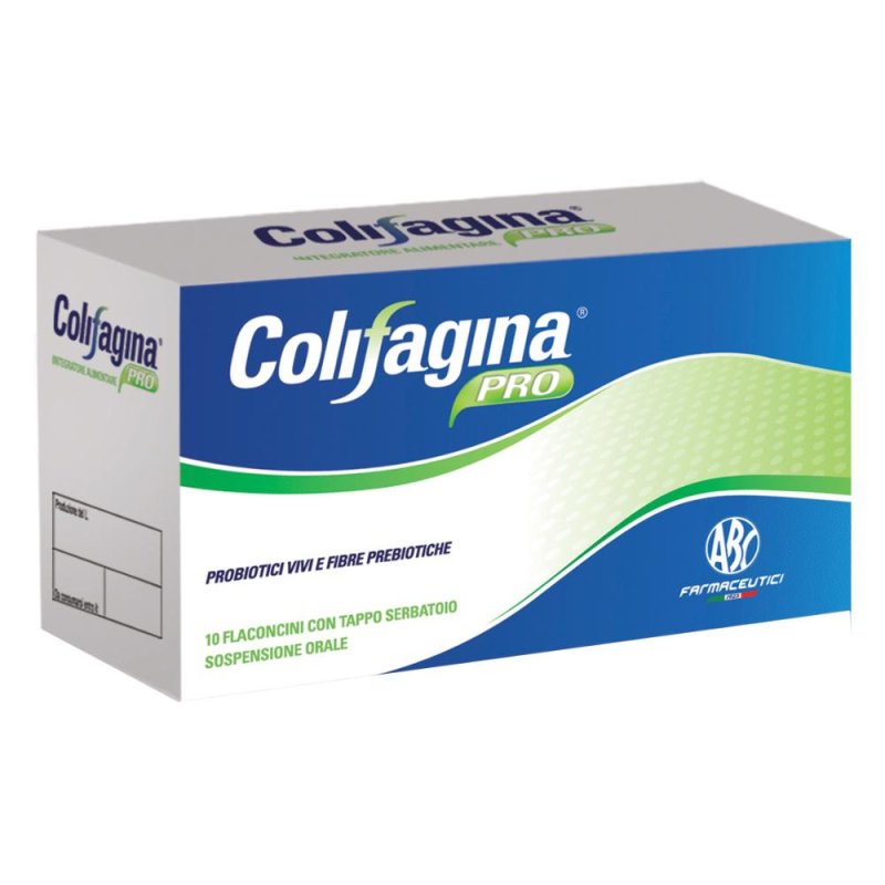 Abc Farmaceutici Colifagina Pro 10 Flaconcini Tappo Serbatoio scad 05/26