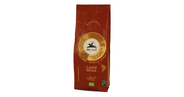 Caffe' 100% arabica moka 250g Alce nero