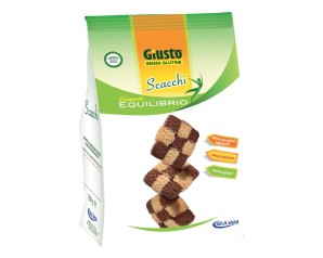 GIUSTO S/G BISC SCACCHI 250G