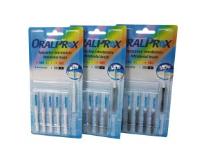 Ids Oralprox Blister Da 6 Spazzolini Interdentali Misura 6 Colore Bianco
