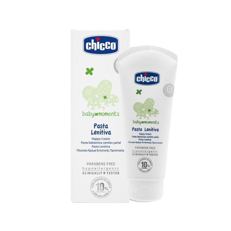 Chicco Baby Moments Igiene del Bambino Pasta Lenitiva Protettiva 100 ml Chicco Baby Moments Igiene del Bambino Pasta Lenitiva Protettiva 100 ml