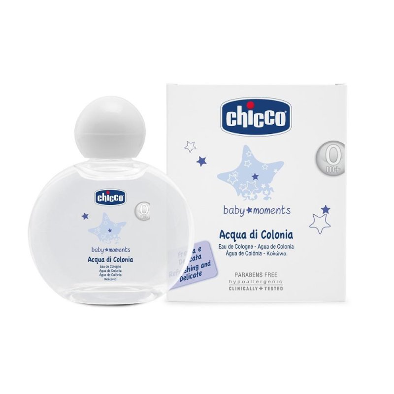 Chicco Baby Moments Cura del Bambino Acqua di Colonia Profumo Fresco 100ml Chicco Baby Moments Cura del Bambino Acqua di Colonia Profumo Fresco 100ml