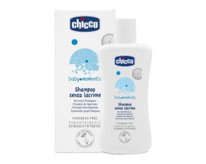 Chicco  Baby Moments Igiene e Cura del Bambino Shampoo Senza Lacrime 200 ml