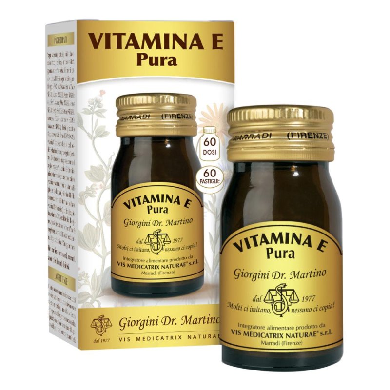 Dr.giorgini Ser-vis Vitamina E Pura 60 Pastiglie