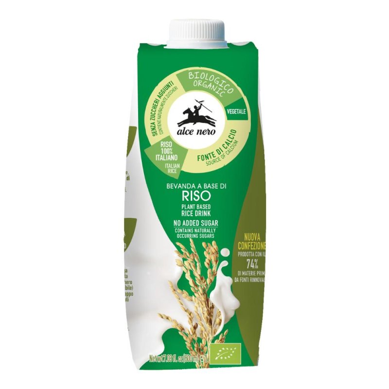 BEVANDA VEGET RISO BIO500ML ALCE BEVANDA VEGET RISO BIO500ML ALCE