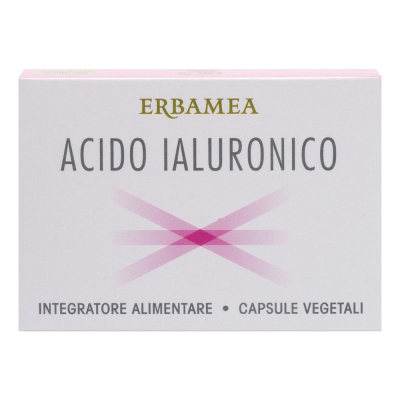 Erbamea Acido Ialuronico Integratore 24 Capsule – Supporto per Pelle, Articolazioni e Tessuti Connettivi Erbamea Acido Ialuronico Integratore 24 Capsule – Supporto per Pelle, Articolazioni e Tessuti Connettivi