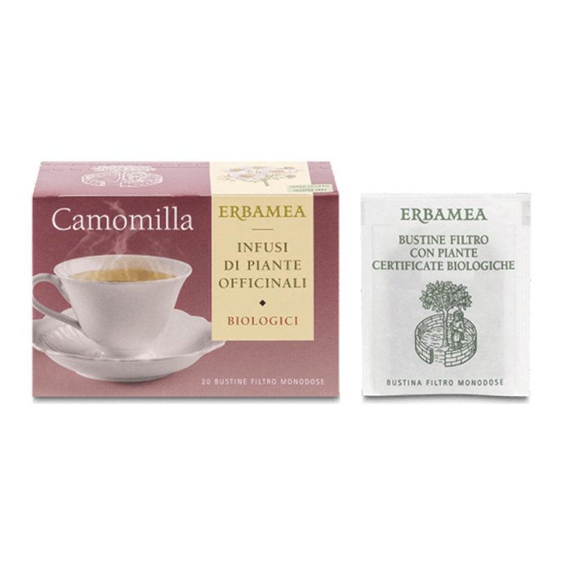Erbamea Infuso a base di fiori di camomilla 20 Bustine