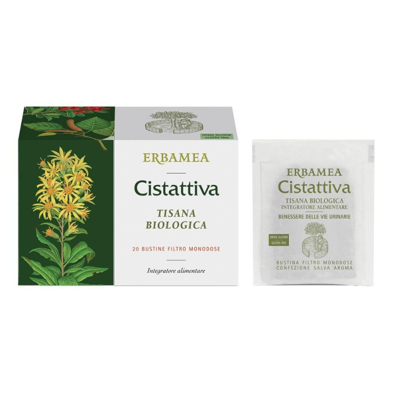Cistattiva Tisana 20 Bustine – Integratore Erboristico per il Benessere delle Vie Urinarie Cistattiva Tisana 20 Bustine – Integratore Erboristico per il Benessere delle Vie Urinarie