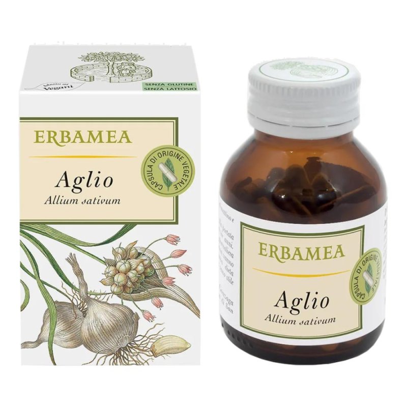Aglio Integratore Naturale 50 Opercoli Inodore per Colesterolo Pressione e Benessere Cardiovascolare
