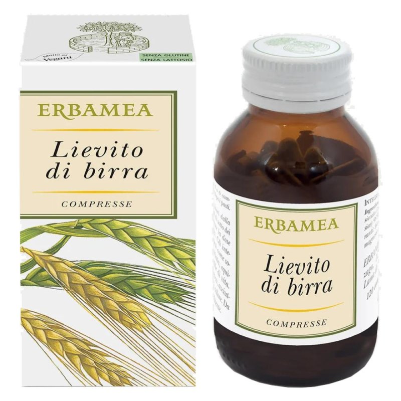 Erbamea Lievito Birra Integratore Alimentare, 250 Compresse