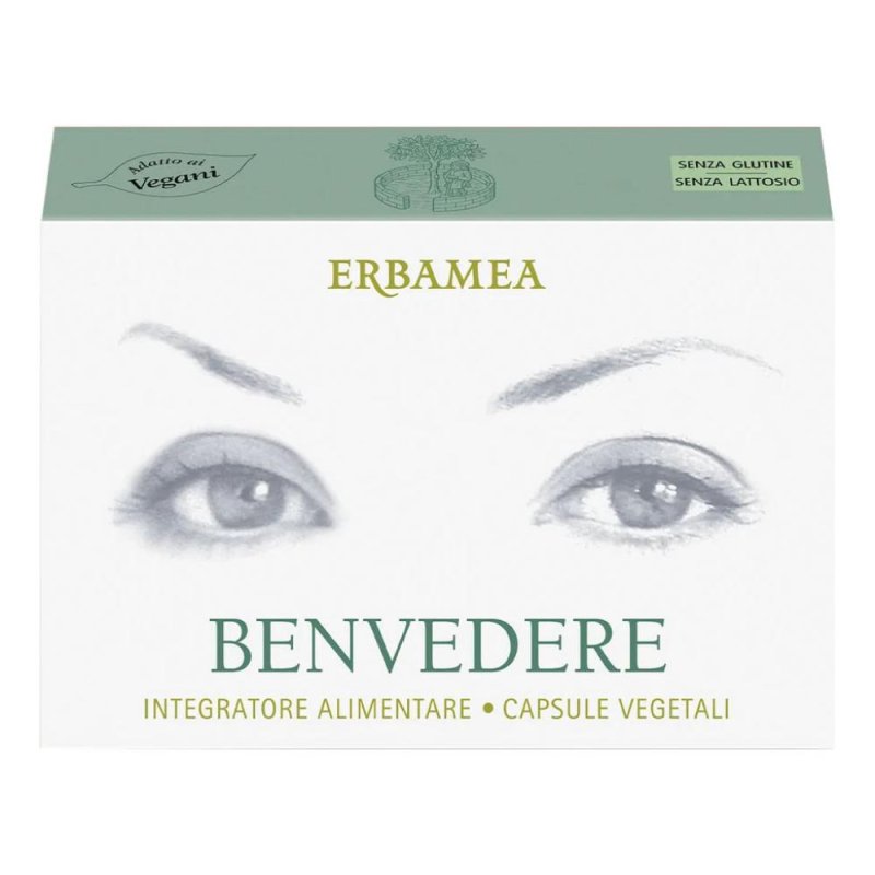 Benvedere Erbamea 24 Capsule - integratore per vista e microcircolo con vitamina A mirtillo e OPC