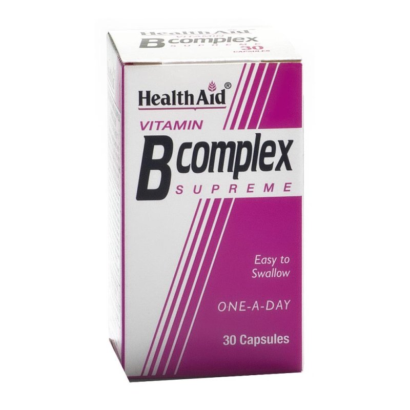 Healthaid Italia Vitamina B Complex Supreme 30 Capsule Healthaid Italia Vitamina B Complex Supreme 30 Capsule