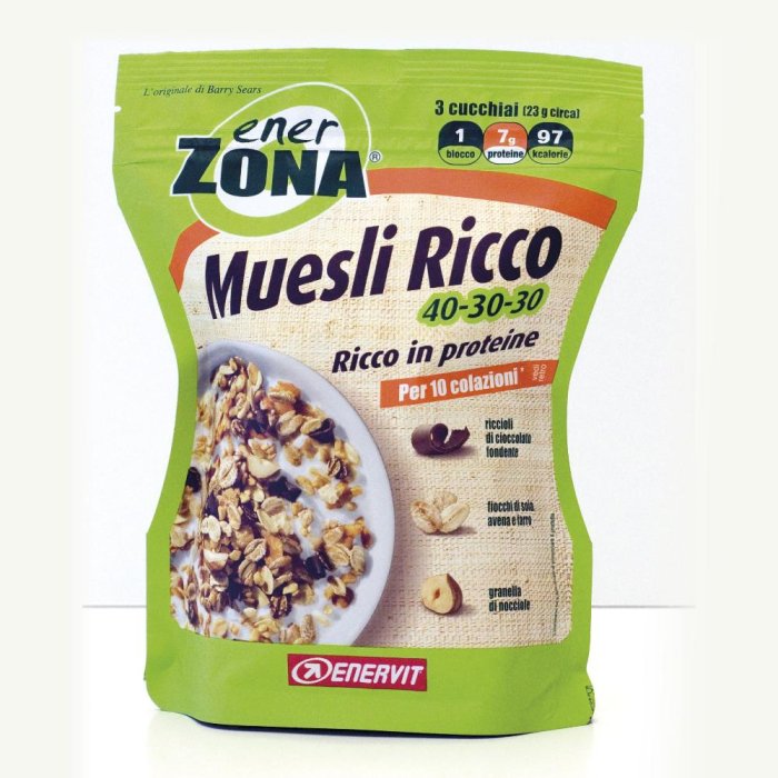 EnerZona ZONA Muesli Ricco 40-30-30 230 g EnerZona ZONA Muesli Ricco 40-30-30 230 g