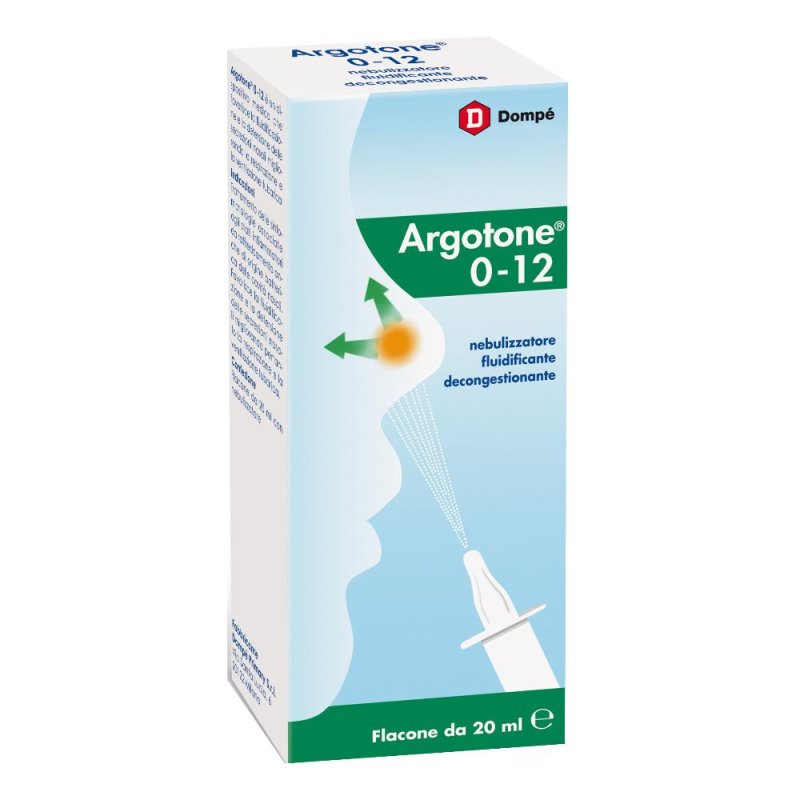 Argotone 0-12 Spray Nasale Decongestionante 20 ml Argotone 0-12 Spray Nasale Decongestionante 20 ml