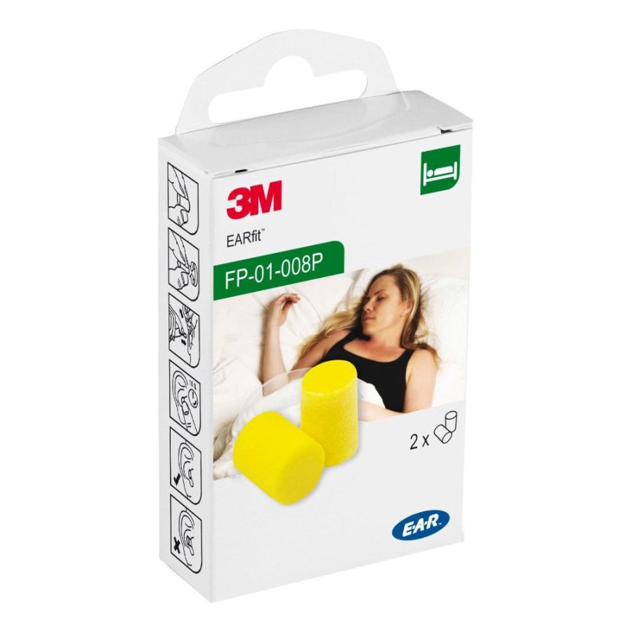 Tappi Auricolari 3m Earfit Antirumore 1 Paio Tappi Auricolari 3m Earfit Antirumore 1 Paio