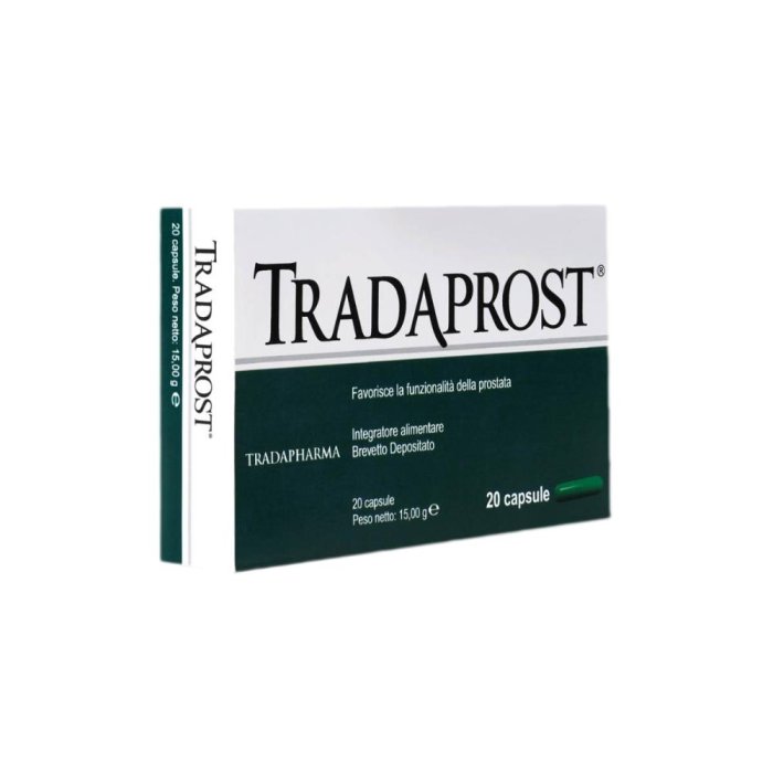 Tradapharma Prostata Tradaprost Integratore Alimentare 20 Capsule Tradapharma Prostata Tradaprost Integratore Alimentare 20 Capsule