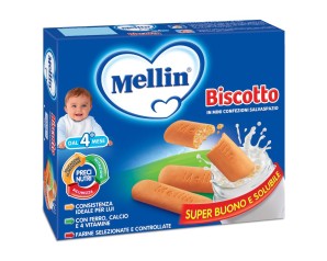 Mellin Biscotto 360 G 12 Pezzi