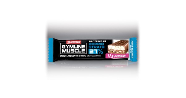 Enervit Gymline Muscle Protein Bar Barretta Doppio Strato Cocco Ciok Gr Openfarma