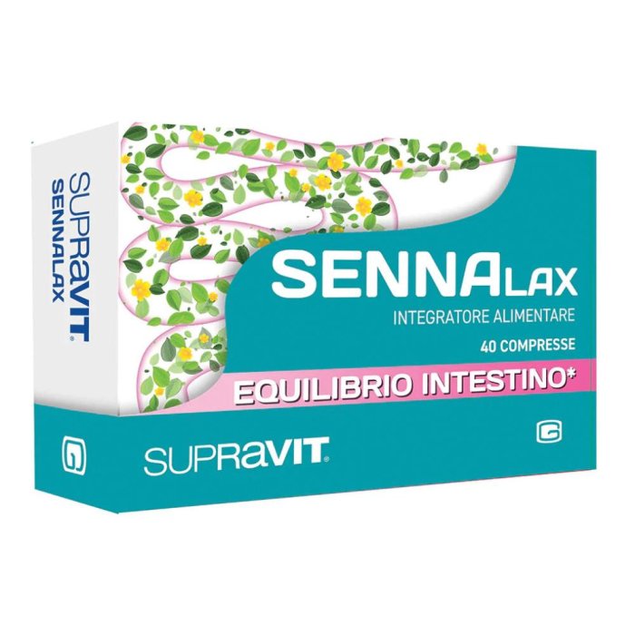 Cabassi & Giuriati Supravit Sennalax 40 Compresse Cabassi & Giuriati Supravit Sennalax 40 Compresse