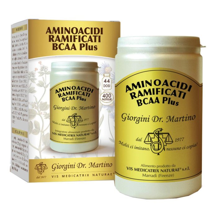  Dr Giorgini Aminoacidi Ramificati BCAA Plus 400 Pastiglie