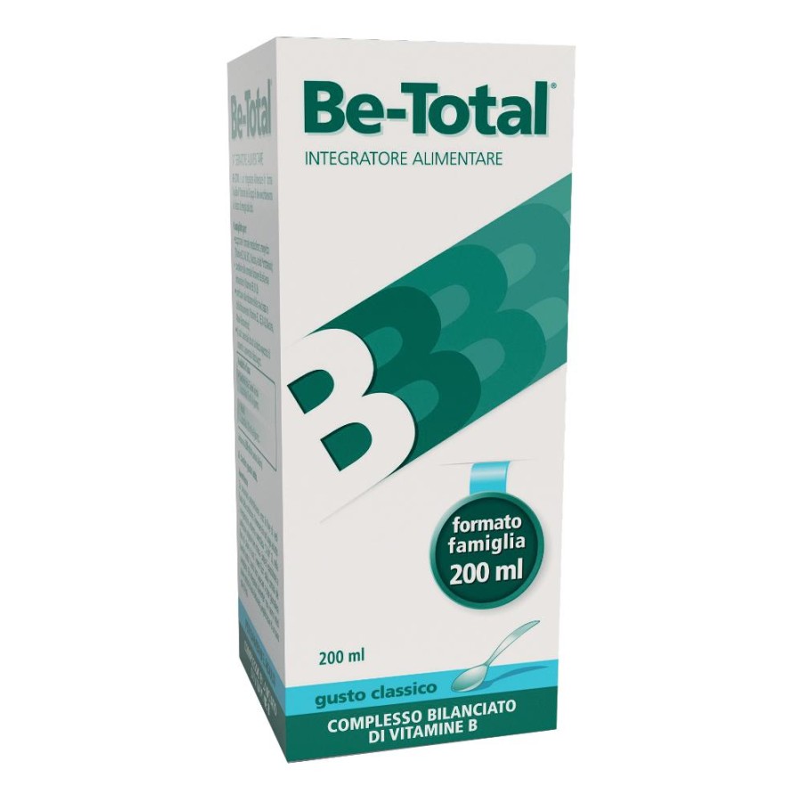 Betotal Plus Sciroppo Integratore Vitamine B Gusto Classico 200 ml