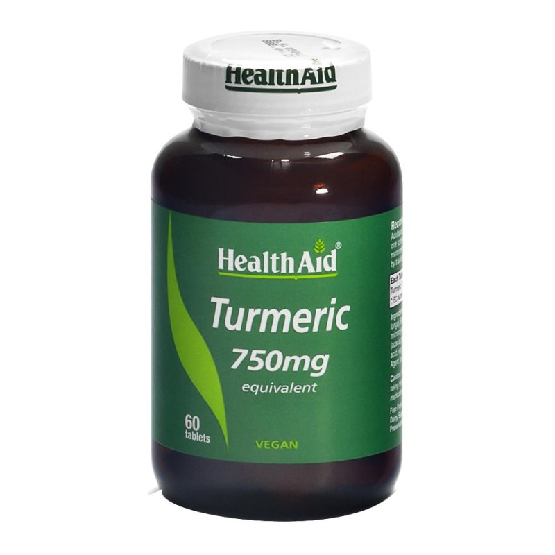 Healthaid Italia Turmeric Curcuma 60 Compresse