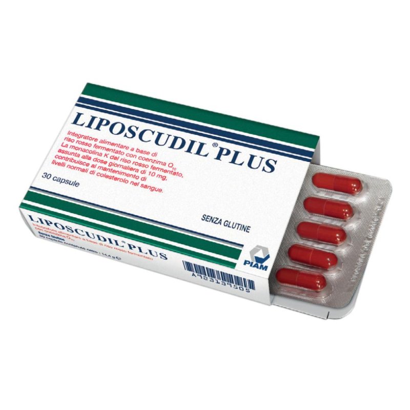 Liposcudil Plus Integratore Piam Colesterolo 30 Capsule Liposcudil Plus Integratore Piam Colesterolo 30 Capsule